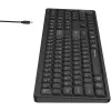 Клавиатура A4Tech FBX55C черный USB беспроводная BT/Radio slim Multimedia
