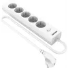 Сетевой фильтр Philips CHP2155WB/51 3м (5 розеток) белый (коробка)