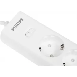 Сетевой фильтр Philips CHP2155WB/51 3м (5 розеток) белый (коробка)