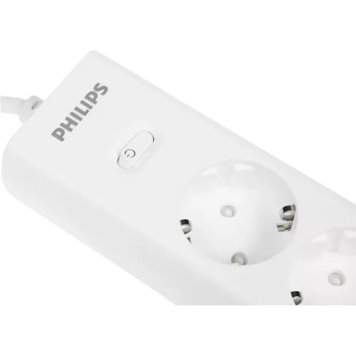 Сетевой фильтр Philips CHP2155WB/51 3м (5 розеток) белый (коробка)