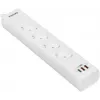 Сетевой фильтр Philips CHP8246WA/51 2м (4 розетки) белый (коробка)