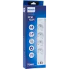 Сетевой фильтр Philips CHP8246WA/51 2м (4 розетки) белый (коробка)