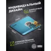 Коврик для мыши Cactus Owl blue 220x180x2мм (CS-MPC-P07XS)