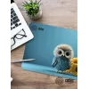 Коврик для мыши Cactus Owl blue 220x180x2мм (CS-MPC-P07XS)