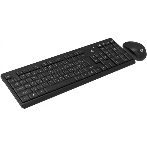 Клавиатура + мышь Оклик S269W клав:черный мышь:черный USB беспроводная slim Multimedia (2070303)
