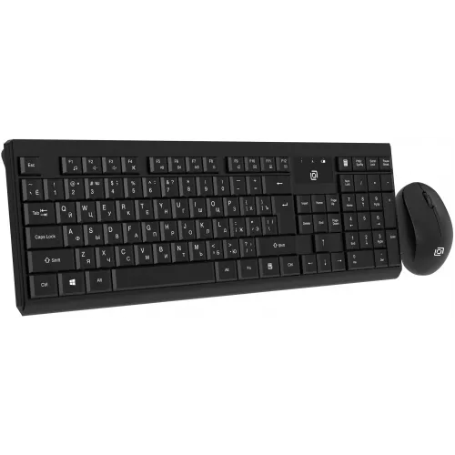 Клавиатура + мышь Оклик S269W клав:черный мышь:черный USB беспроводная slim Multimedia (2070303)