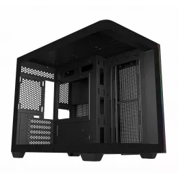 Корпус Bloody BD-CC112 черный без БП mATX 9x120mm 2xUSB3.0 audio bott PSU