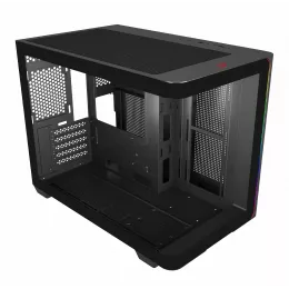 Корпус Bloody BD-CC112 черный без БП mATX 9x120mm 2xUSB3.0 audio bott PSU