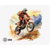 Коврик для мыши Cactus Motobike 250x200x3мм (CS-MP-D12S)
