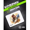 Коврик для мыши Cactus Motobike 250x200x3мм (CS-MP-D12S)