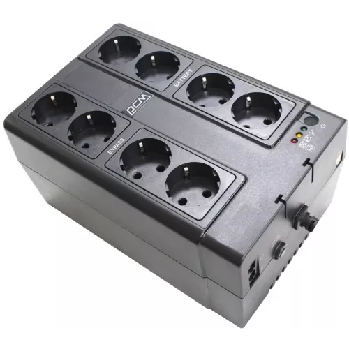 Источник бесперебойного питания Powercom Spider SPD-850E CUBE 510Вт 850ВА черный