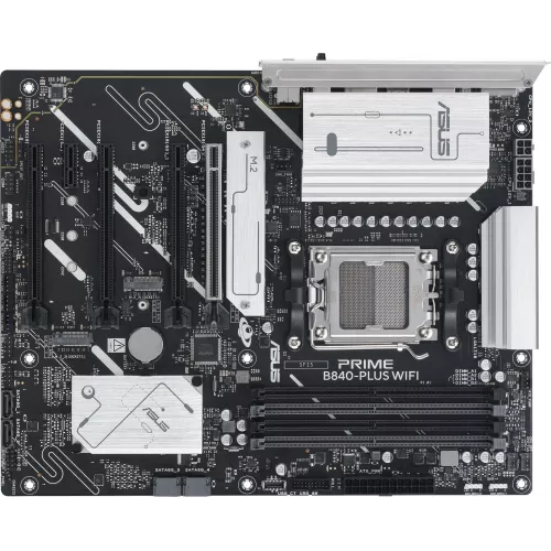 Материнская плата Asus PRIME B840-PLUS WIFI Socket AM5 AMD B840 4xDDR5 ATX AC`97 8ch(7.1) 2.5Gg RAID+HDMI+DP
