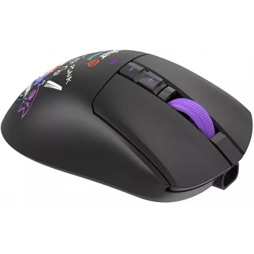 Мышь A4Tech Bloody R73 Pro черный/рисунок оптическая 26000dpi беспров. USB/USB-C 7but (R73 PRO CYPHER GHOST)