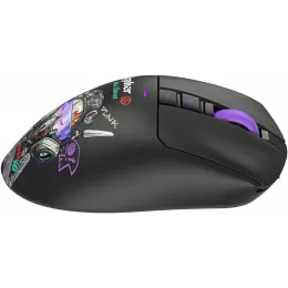 Мышь A4Tech Bloody R73 Pro черный/рисунок оптическая 26000dpi беспров. USB/USB-C 7but (R73 PRO CYPHER GHOST)
