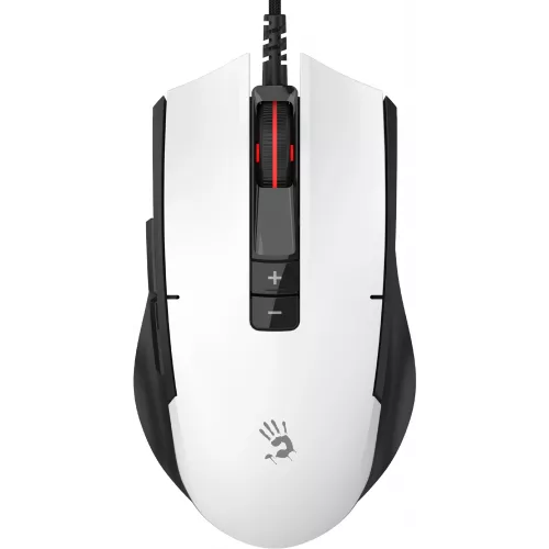 Мышь A4Tech Bloody ES8 белый оптическая 6000dpi USB 7but (ES8 PANDA WHITE)