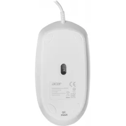 Мышь Acer OMW401 белый оптическая 2000dpi USB 4but (ZL.MCEEE.030)