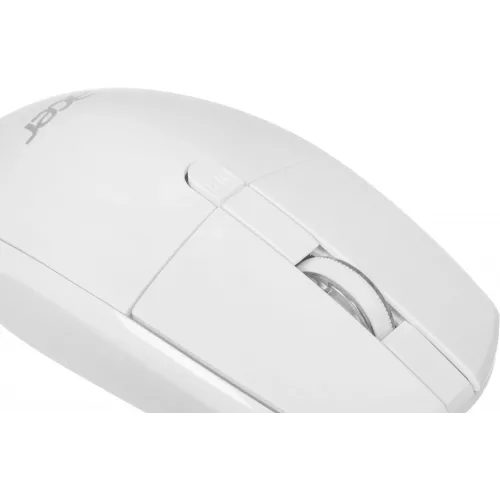 Мышь Acer OMW401 белый оптическая 2000dpi USB 4but (ZL.MCEEE.030)