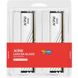 Память DDR5 2x16GB 6400MHz A-Data AX5U6400C3216G-DTLABWH XPG Lancer Blade RTL Gaming PC5-51200 CL32 DIMM ECC 288-pin 1.4В kit dual rank с радиатором Ret