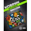 Коврик для мыши Cactus Colorful Cacti 300x250x3мм (CS-MPC-D03M)