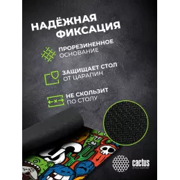 Коврик для мыши Cactus Colorful Cacti 300x250x3мм (CS-MPC-D03M)