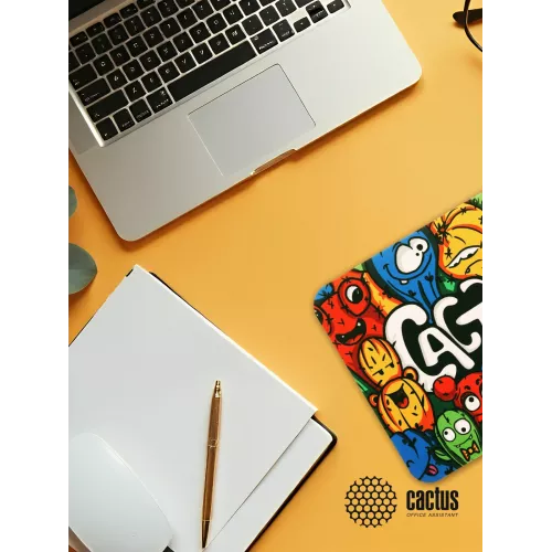 Коврик для мыши Cactus Colorful Cacti 300x250x3мм (CS-MPC-D03M)