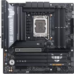 Материнская плата Asus TUF GAMING B860M-PLUS WIFI Soc-1851 Intel B860 4xDDR5 mATX AC`97 8ch(7.1) 2.5Gg RAID+HDMI+DP