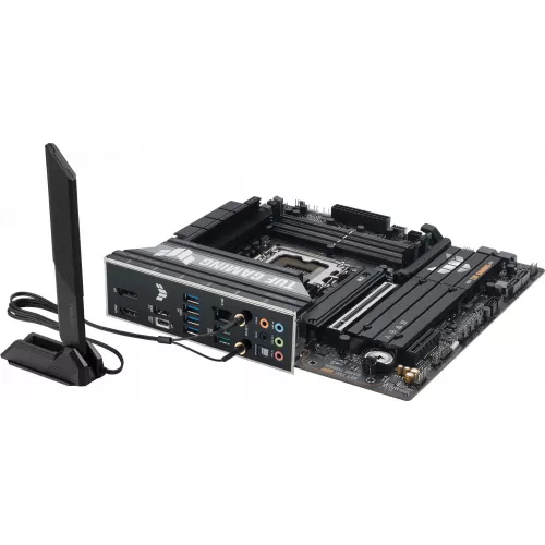 Материнская плата Asus TUF GAMING B860M-PLUS WIFI Soc-1851 Intel B860 4xDDR5 mATX AC`97 8ch(7.1) 2.5Gg RAID+HDMI+DP