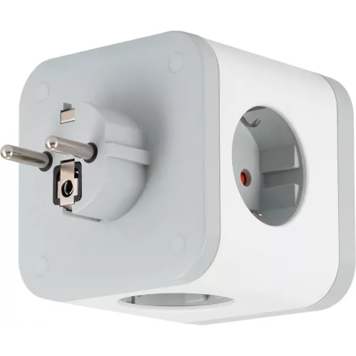 Сетевой разветвитель Buro BU-PW3UC-W (3 розетки) белый (коробка)