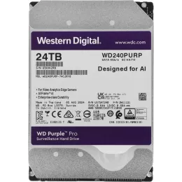 Жесткий диск WD SATA-III 24TB WD240PURP Surveillance Purple Pro (7200rpm) 512Mb 3.5"