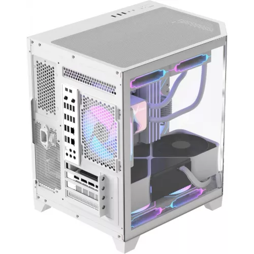 Корпус Formula Crystal Z6M Floe белый без БП mATX 4x120mm 1xUSB2.0 1xUSB3.0 audio bott PSU