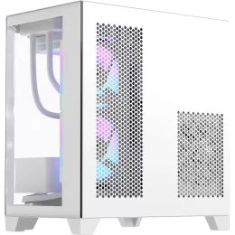 Корпус Formula Crystal Z6M Floe белый без БП mATX 4x120mm 1xUSB2.0 1xUSB3.0 audio bott PSU