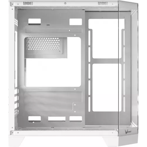Корпус Formula Crystal Z6M Floe белый без БП mATX 4x120mm 1xUSB2.0 1xUSB3.0 audio bott PSU