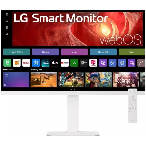 Монитор LG 31.5" 32U850SA-W белый IPS LED 16:9 HDMI M/M Cam матовая HAS 1000:1 400cd 178гр/178гр 3840x2160 60Hz 4K USB 7.7кг