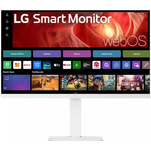 Монитор LG 31.5" 32U850SA-W белый IPS LED 16:9 HDMI M/M Cam матовая HAS 1000:1 400cd 178гр/178гр 3840x2160 60Hz 4K USB 7.7кг