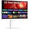 Монитор LG 31.5" 32U850SA-W белый IPS LED 16:9 HDMI M/M Cam матовая HAS 1000:1 400cd 178гр/178гр 3840x2160 60Hz 4K USB 7.7кг
