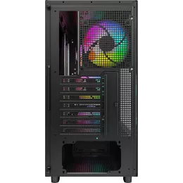 Корпус Montech XR Wood черный без БП ATX 9x120mm 4x140mm 2xUSB3.0 audio bott PSU