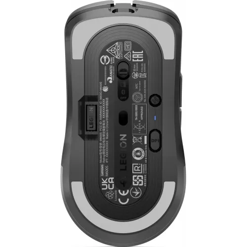 Мышь Lenovo Legion M600s Qi Wireless Gaming темно-серый оптическая 19000dpi беспров. BT/Radio USB 5but (GY51H47355)