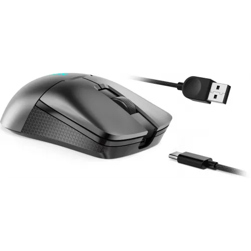 Мышь Lenovo Legion M600s Qi Wireless Gaming темно-серый оптическая 19000dpi беспров. BT/Radio USB 5but (GY51H47355)