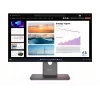 Монитор Lenovo 23.8" ThinkVision P24q-40 черный IPS LED 16:9 HDMI матовая HAS Piv 300cd 178гр/178гр 2560x1440 120Hz DP Quad 2K (1440p) USB 5.1кг