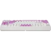 Клавиатура MSI GK600 механическая белый/фиолетовый USB беспроводная BT/Radio Multimedia for gamer LED (S11-43RUQ01-HH9) кабель 1.8м