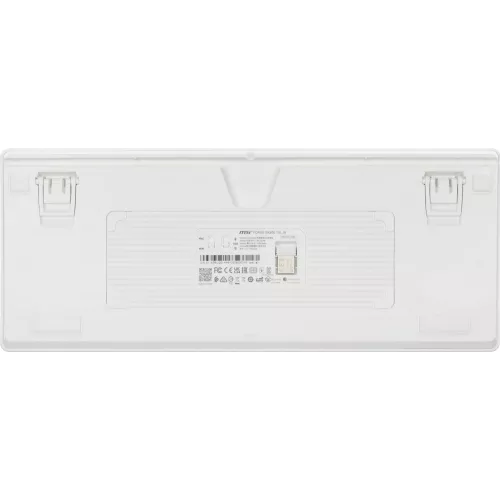 Клавиатура MSI GK600 механическая белый/фиолетовый USB беспроводная BT/Radio Multimedia for gamer LED (S11-43RUQ01-HH9) кабель 1.8м