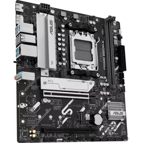 Материнская плата Asus PRIME B850M-K Socket AM5 AMD B850 2xDDR5 mATX AC`97 8ch(7.1) 2.5Gg RAID+HDMI+DP