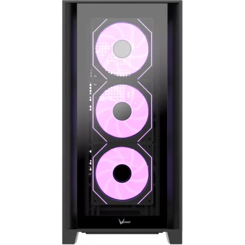 Корпус Formula Air Power G8 Floe черный без БП ATX 6x120mm 2x140mm 2xUSB3.0 audio bott PSU