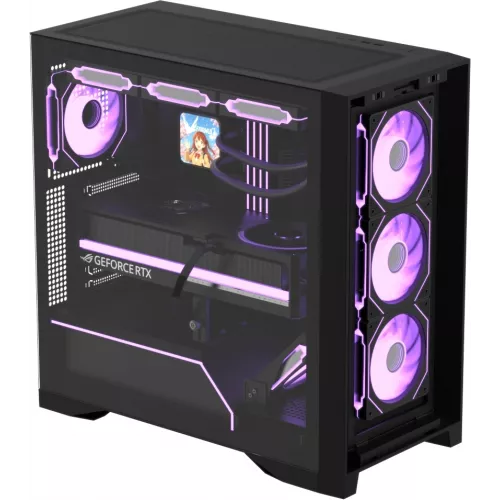 Корпус Formula Air Power G8 Floe черный без БП ATX 6x120mm 2x140mm 2xUSB3.0 audio bott PSU