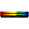 Память DDR5 2x32GB 5600MHz Kingston KF556C40BB2AK2-64 Fury Beast RGB RTL Gaming PC5-44800 CL40 DIMM 288-pin 1.25В dual rank с радиатором Ret