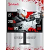 Монитор Bloody 27" MN1X черный IPS LED 1ms 16:9 HDMI M/M матовая HAS Piv 600cd 178гр/178гр 2560x1440 210Hz G-Sync FreeSync DP 2K 5.84кг