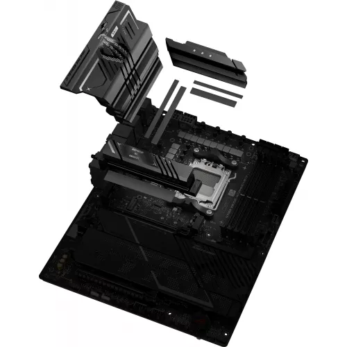 Материнская плата Asus ROG STRIX X870E-H GAMING WIFI7 Socket AM5 AMD X870E 4xDDR5 ATX AC`97 8ch(7.1) 5Gigabit RAID+HDMI