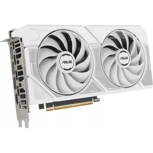 Видеокарта Asus PCI-E 5.0 DUAL-RTX5060-O8G-WHITE NVIDIA GeForce RTX 5060 8Gb 128bit GDDR7 2535/28000 HDMIx1 DPx3 HDCP Ret