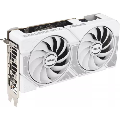 Видеокарта Asus PCI-E 5.0 DUAL-RTX5060-O8G-WHITE NVIDIA GeForce RTX 5060 8Gb 128bit GDDR7 2535/28000 HDMIx1 DPx3 HDCP Ret