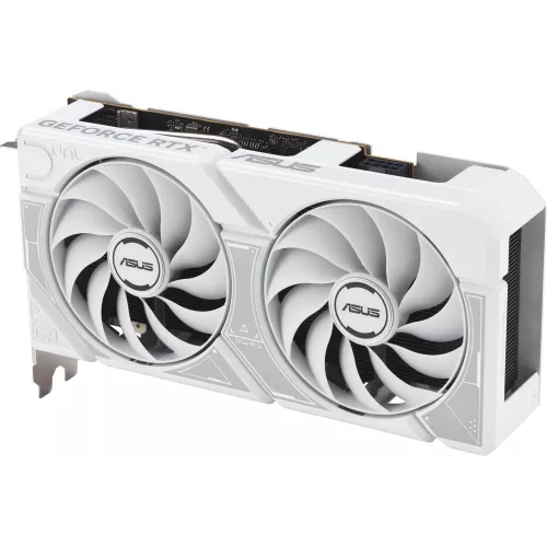 Видеокарта Asus PCI-E 5.0 DUAL-RTX5060-O8G-WHITE NVIDIA GeForce RTX 5060 8Gb 128bit GDDR7 2535/28000 HDMIx1 DPx3 HDCP Ret